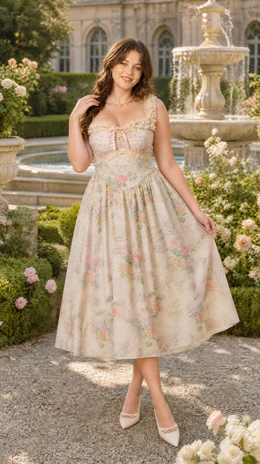 Curvy-Plus The Primrose Dress
