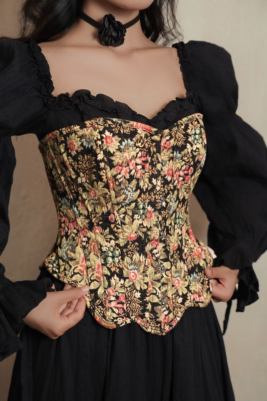 Mirrored Petals Corset