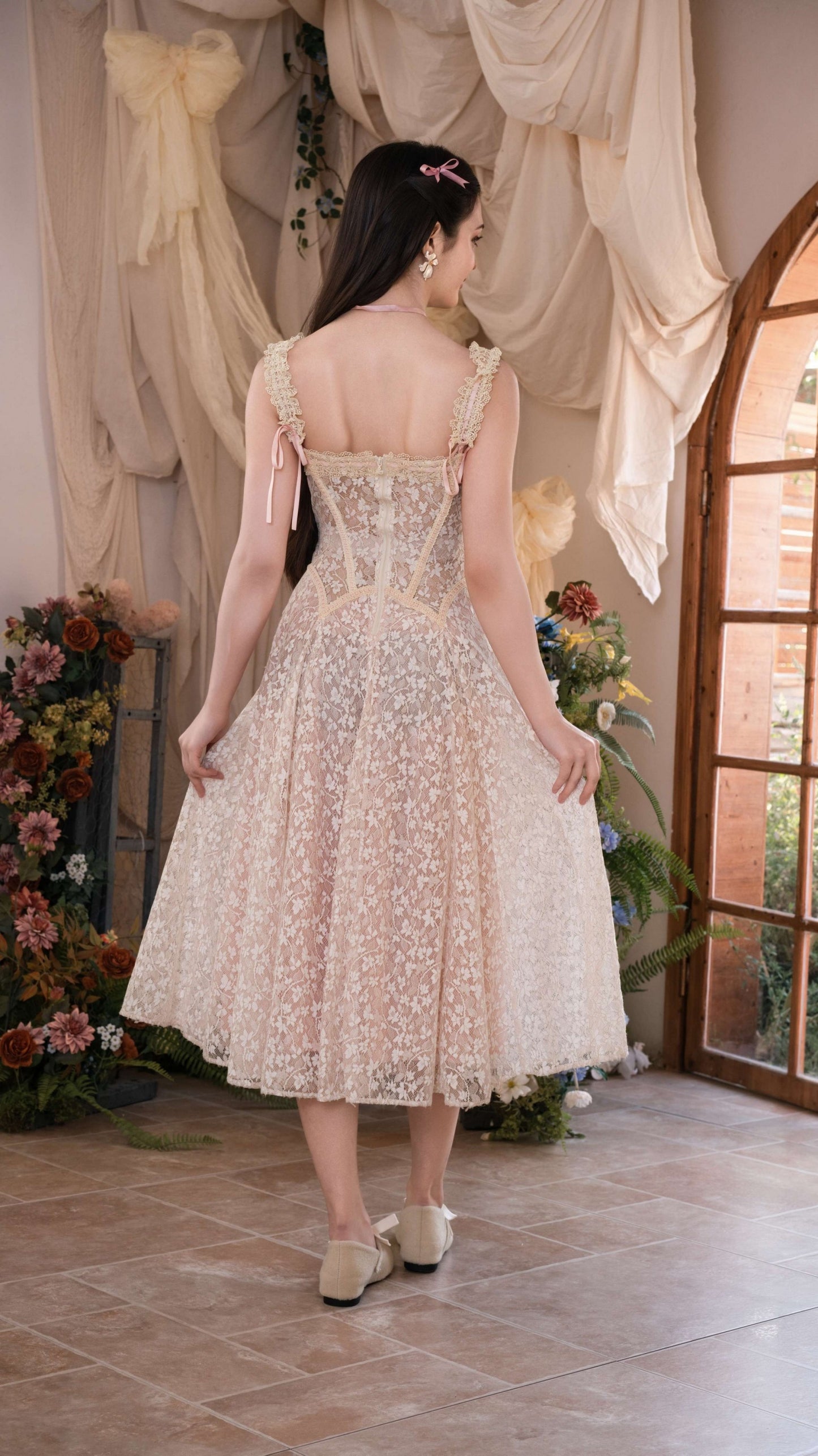 The Sugar Veil Corset Dress