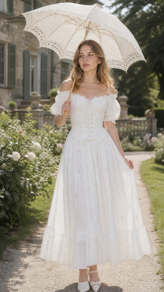 Lily of the Valley Corset Dress