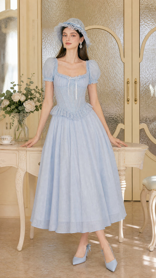 Cornflower Grace Dress