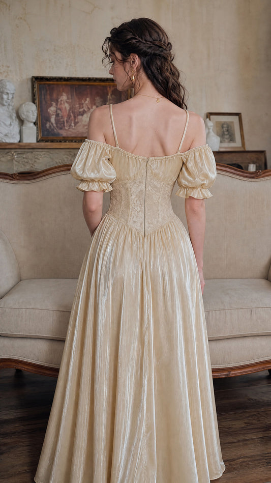 Champagne Serenade Dress