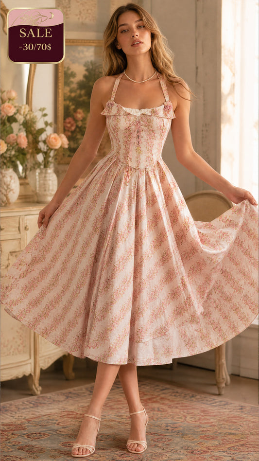 Enchanted Rose Corset Dress