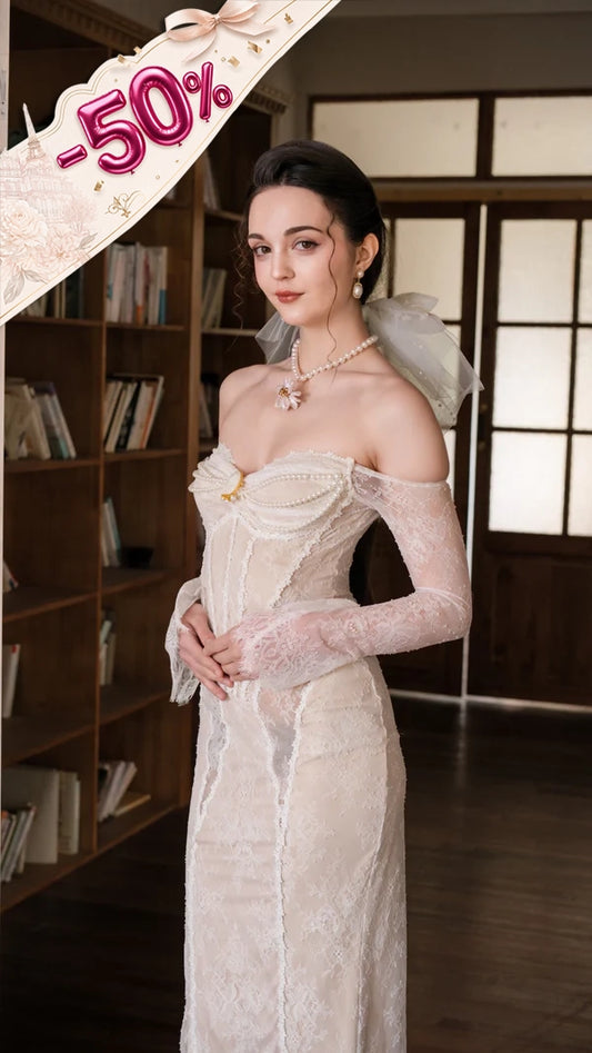 Feathers of Lumen Corset Dress