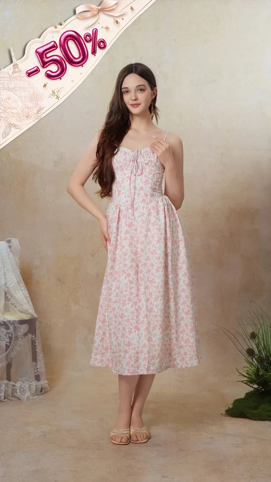 Lavender Breeze Slip Cottagecore Dress