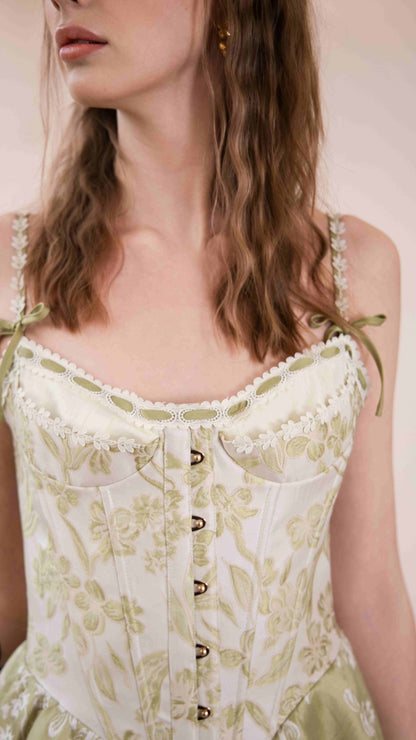 Garden Lace Corset Dress