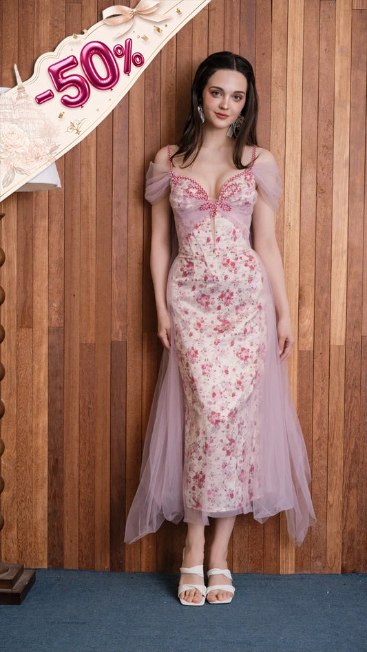 Solar Flora Corset Dress