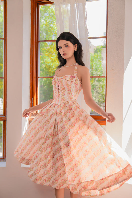 Enchanted Rose Corset Dress