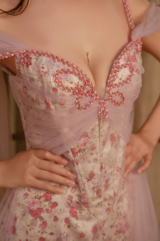 Solar Flora Corset Dress