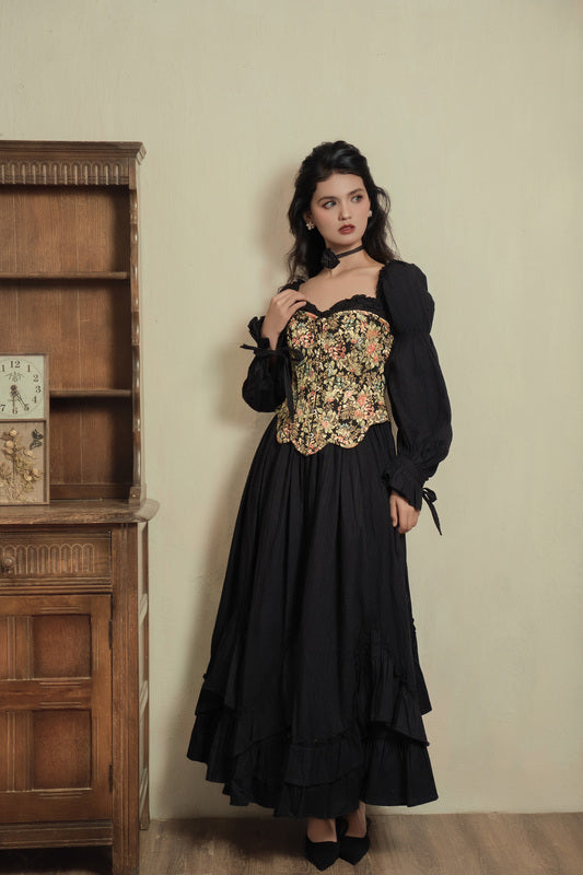 Mirrored Petals Corset