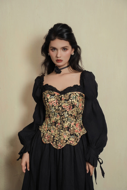 Mirrored Petals Corset