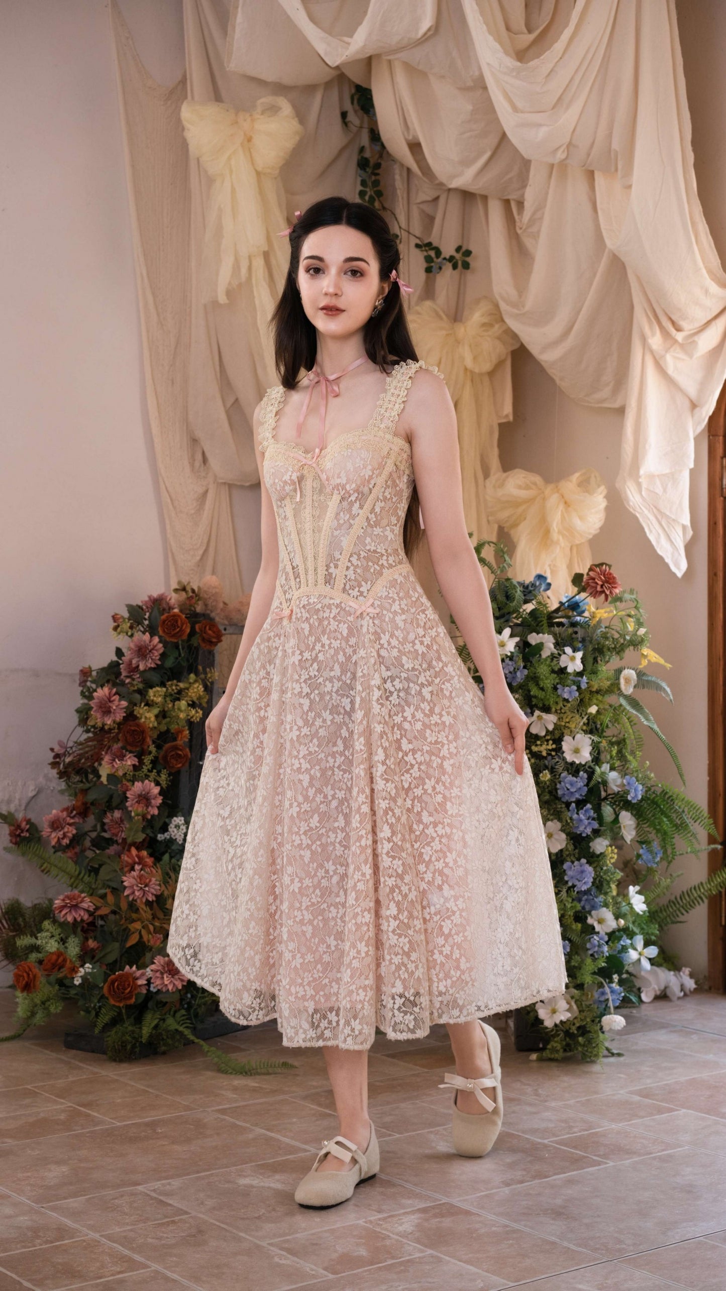 The Sugar Veil Corset Dress