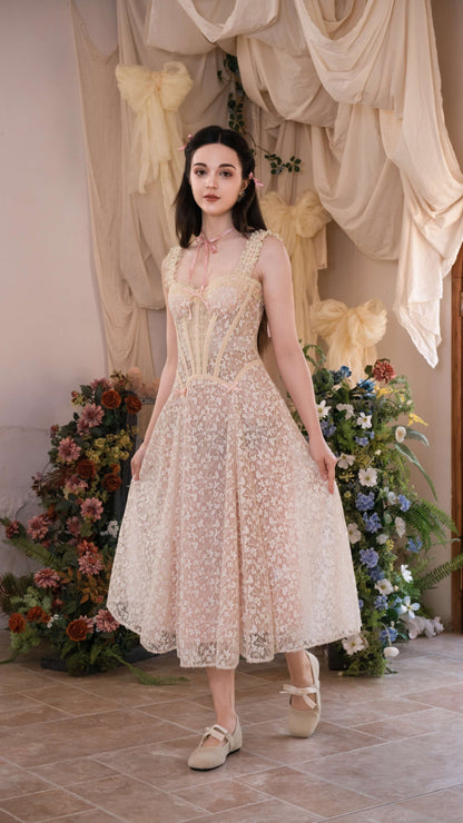 The Sugar Veil Corset Dress