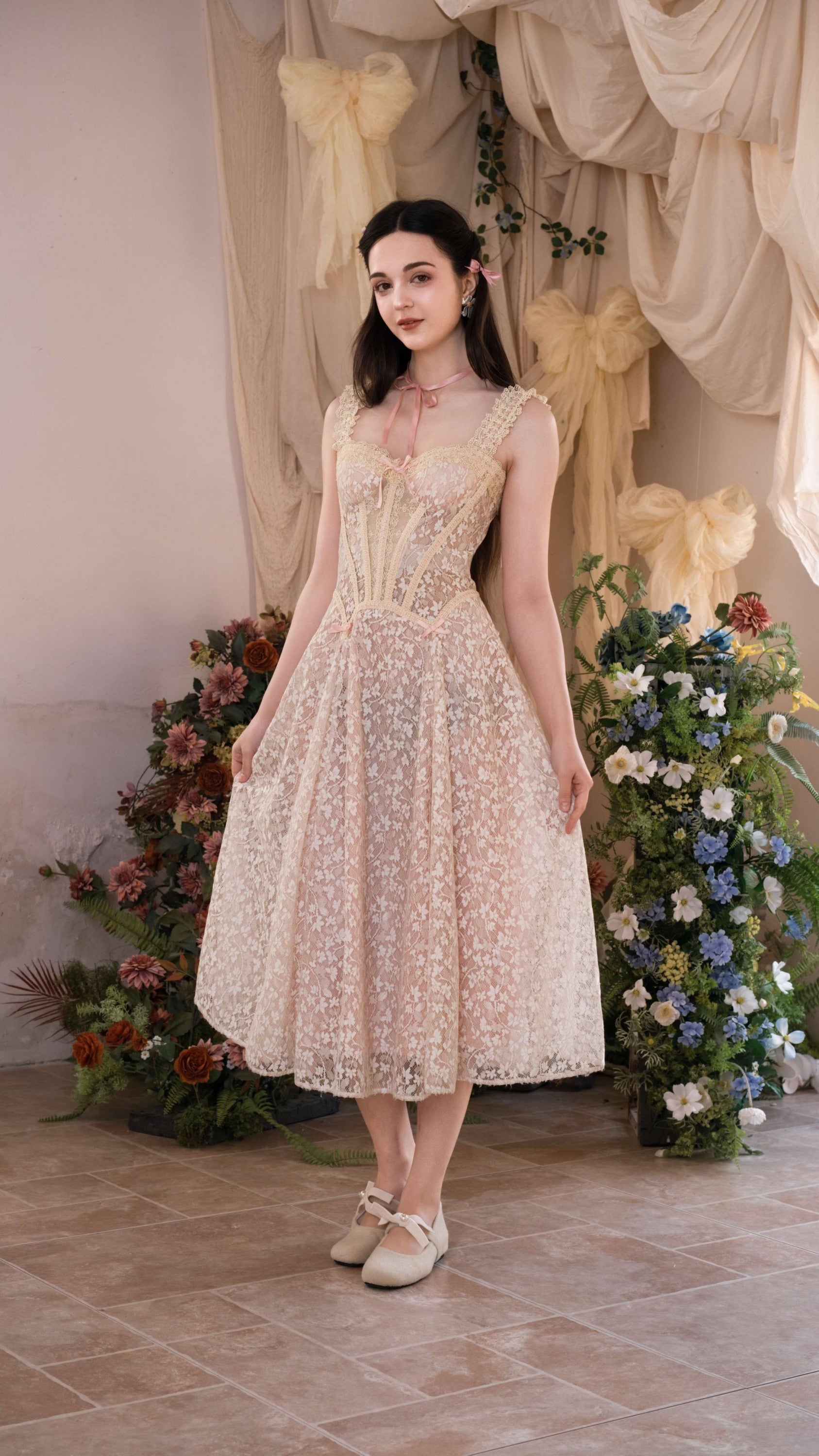 The Sugar Veil Corset Dress – luminavenus