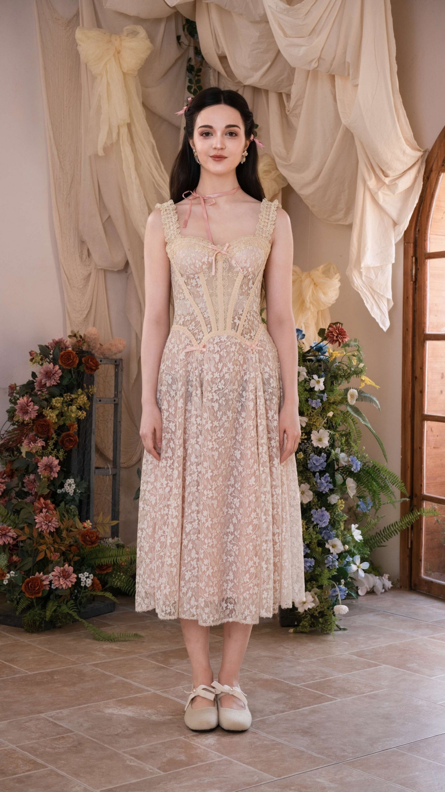 The Sugar Veil Corset Dress