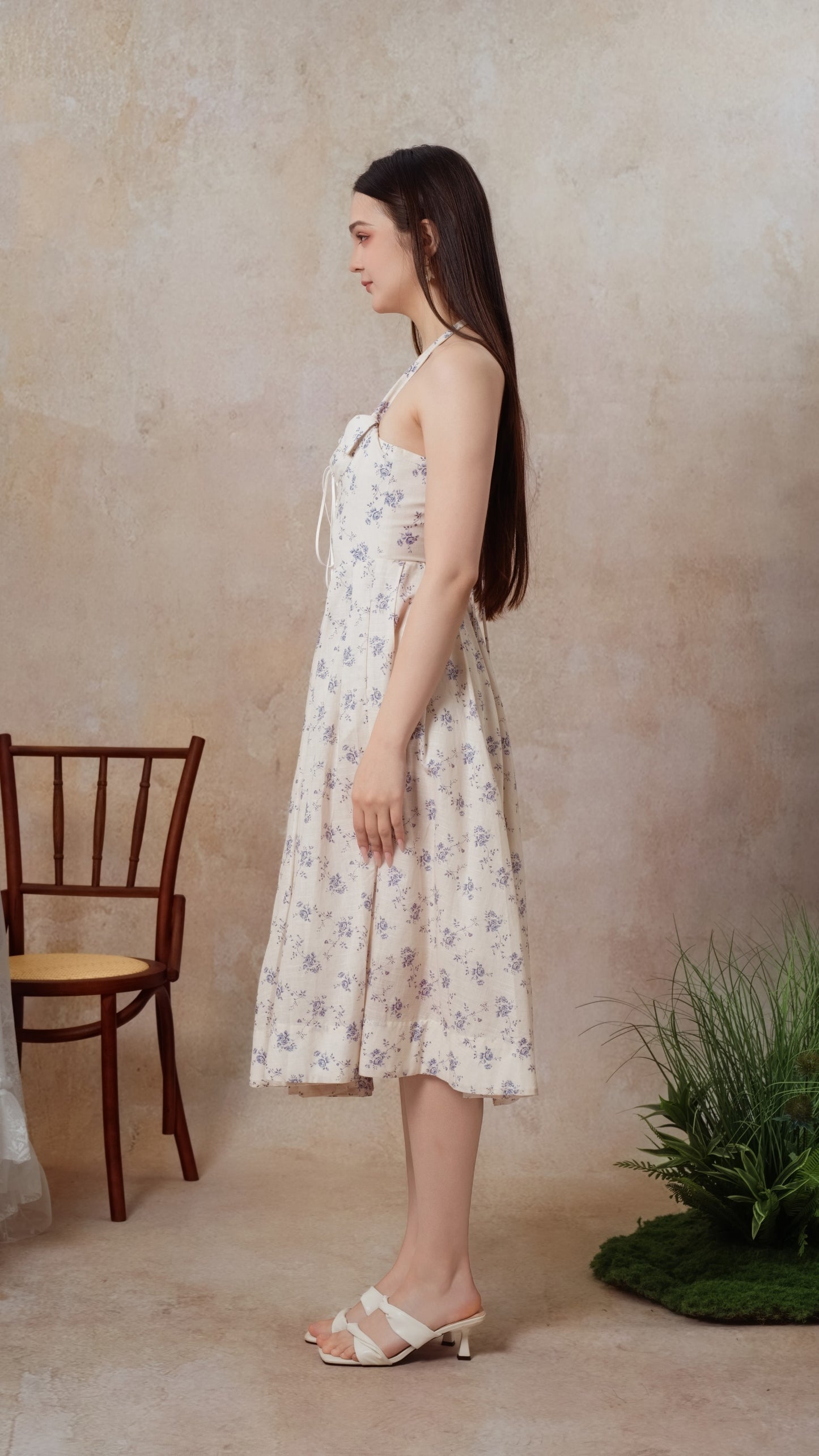 The Cobalt Dream Corset Dress