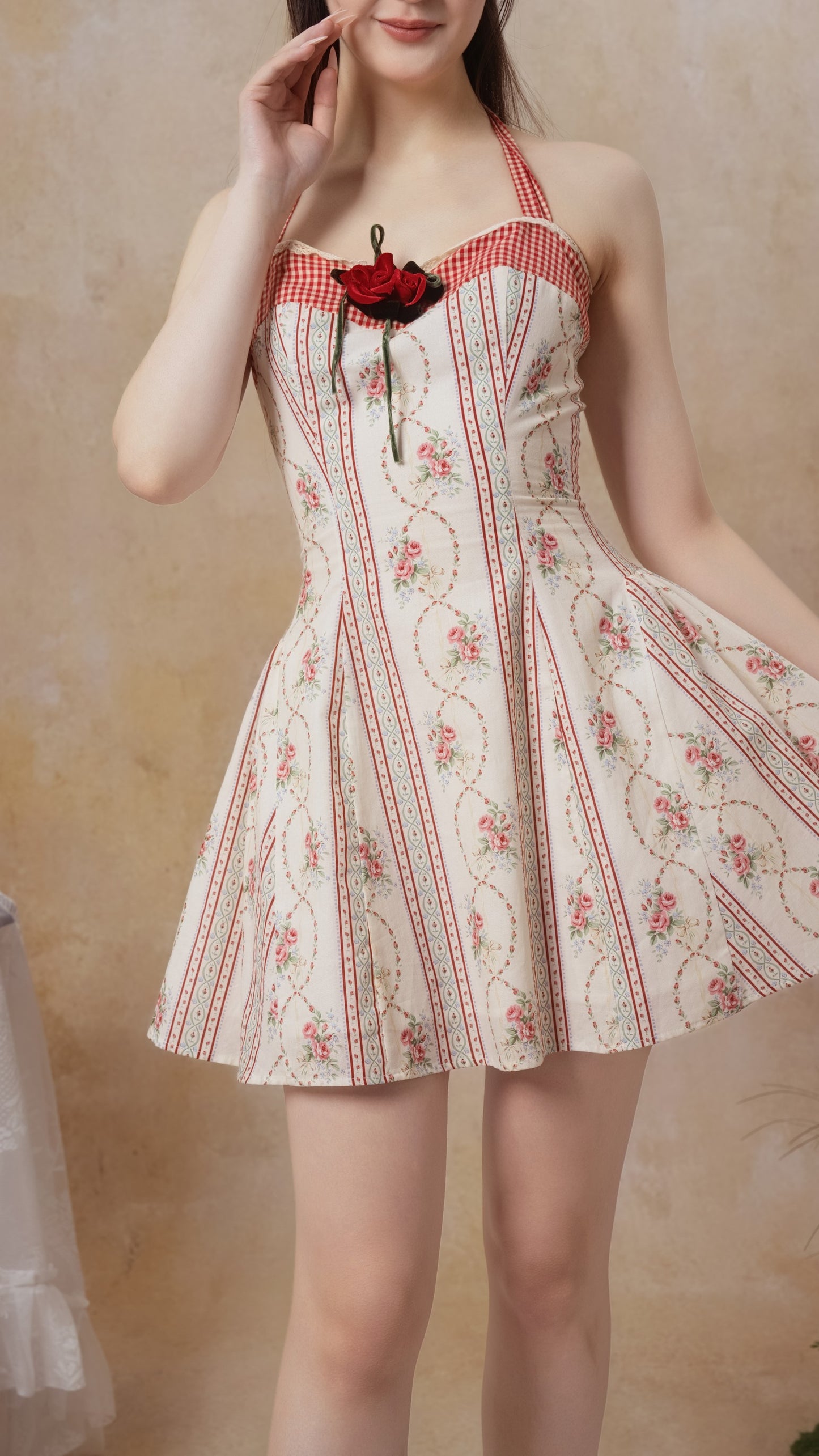 The Venus Rose Corset Dress
